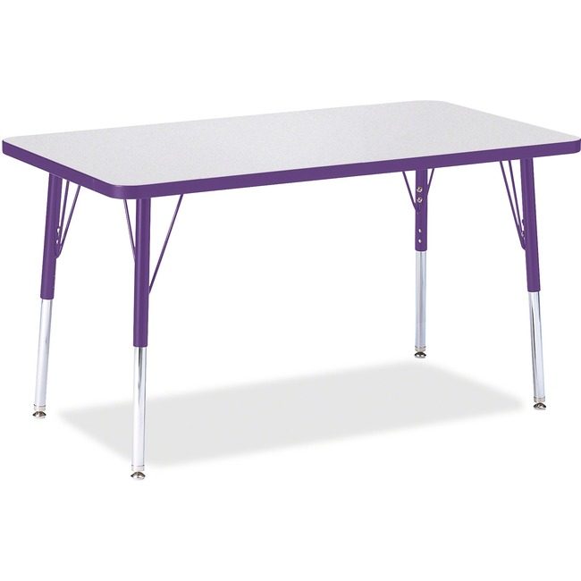 Jonti-Craft, Inc. Table Rectangle 24X36 Gy/Pe JNT6478JCA004