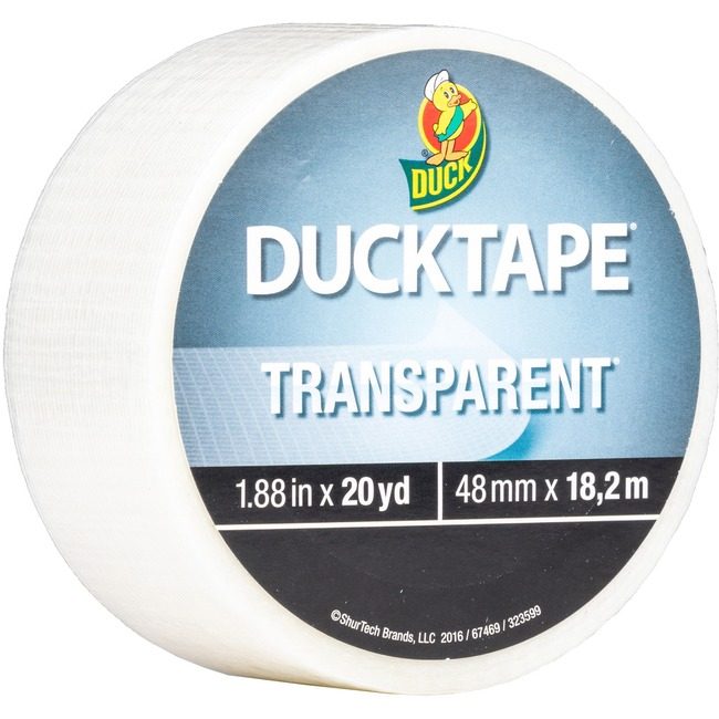 Shurtape Technologies Duck Brand Tape Duct Spec 1.88X20 Clear DUC241380