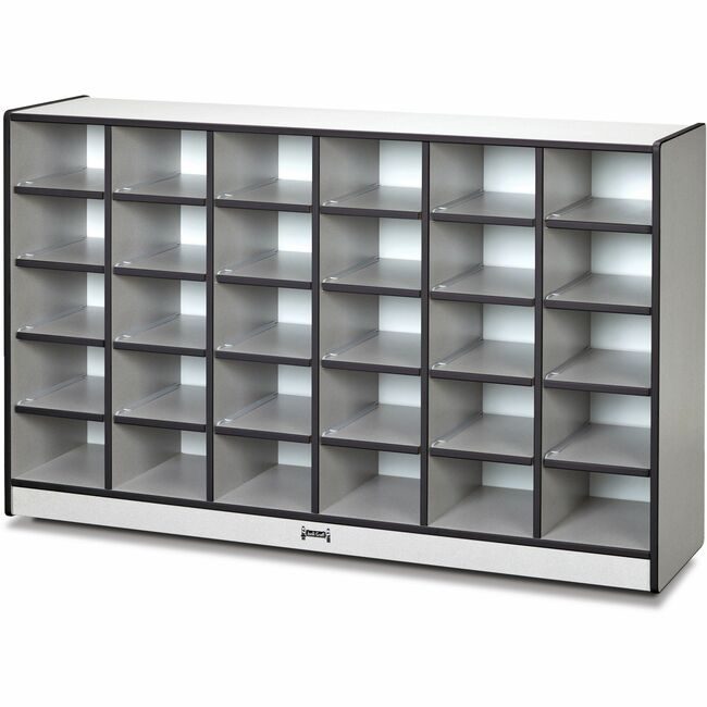 Jonti-Craft, Inc. Cubbie 30 TRAY No Bins Black JNT0430JCWW180