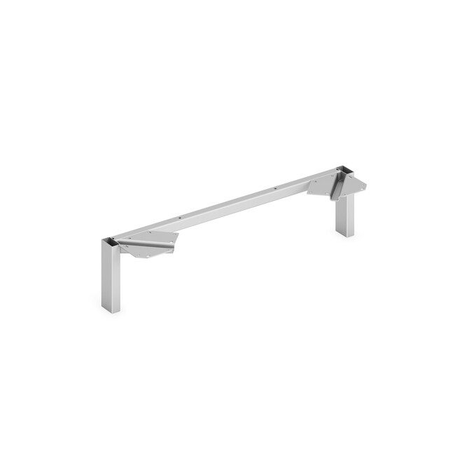 The HON Company Leg Support 7"HX30"D Silver HONLPLSL30SVR