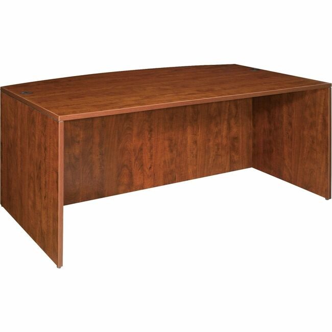 Lorell Desk Bow Lam 71X41 Cy LLR69406