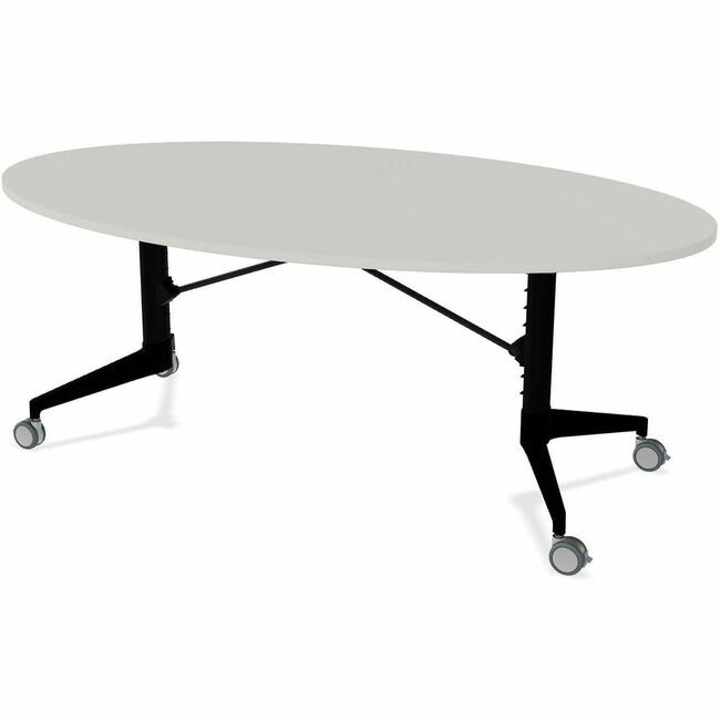 PS Furniture Rolling Fold In Half Table PSF3030