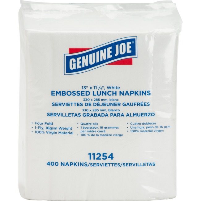 Genuine Joe Napkin Luncheon 13X11.25 GJO11254