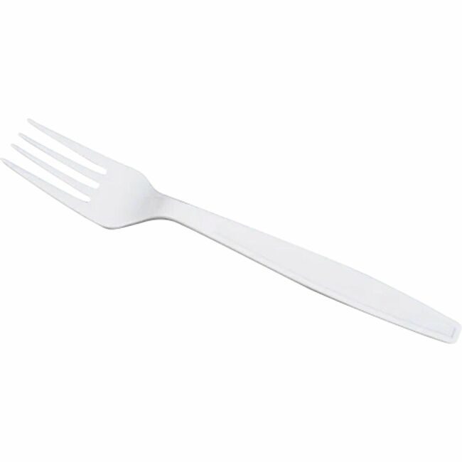 Karat by Lollicup Fork Wrapped Heavywht White KRTU3530W