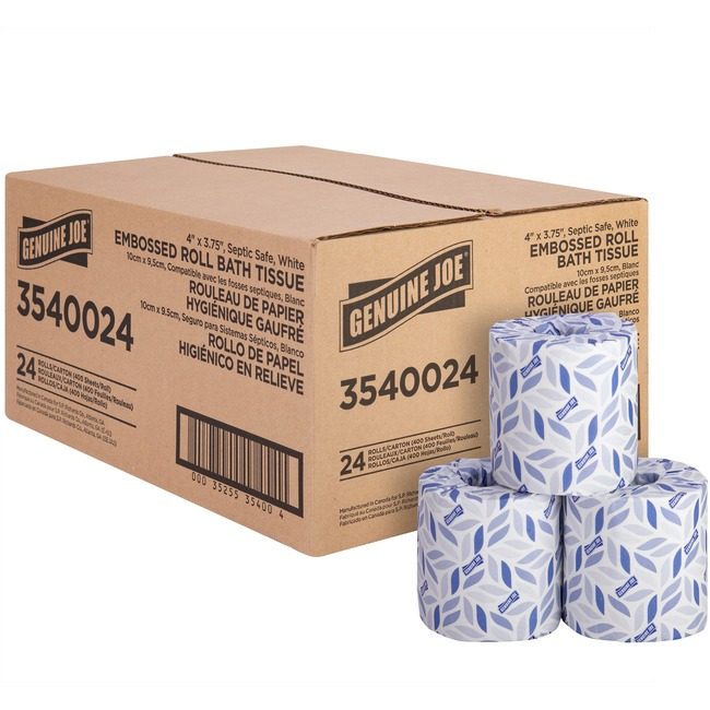 Genuine Joe Tissue Bath 2PLY We GJO3540024