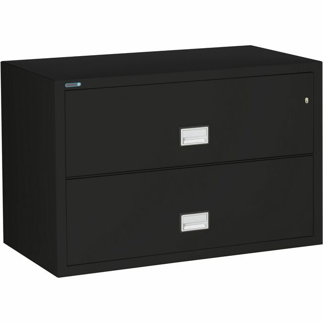Phoenix Safe File Lat 2DR 44WID Black PXSLAT2W44B