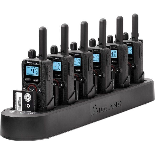 Midland Radio 2WAY 6 Pack Gang Charger MROBR180X6BGC