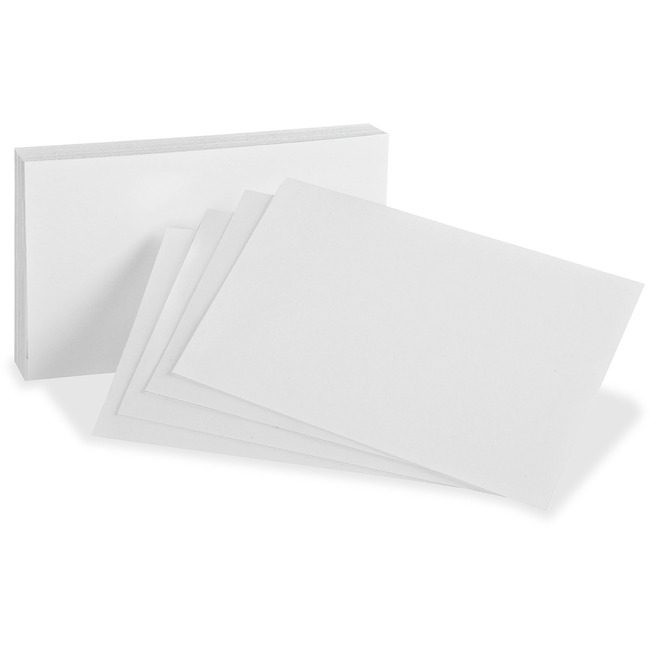 TOPS Products / ACCO legacy Oxford Card Index Blnk 3X5 White 300 OXF10013