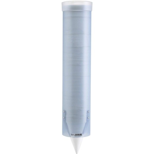 San Jamar Dispenser Cup 4-10OZ Be SJMC3165FBL