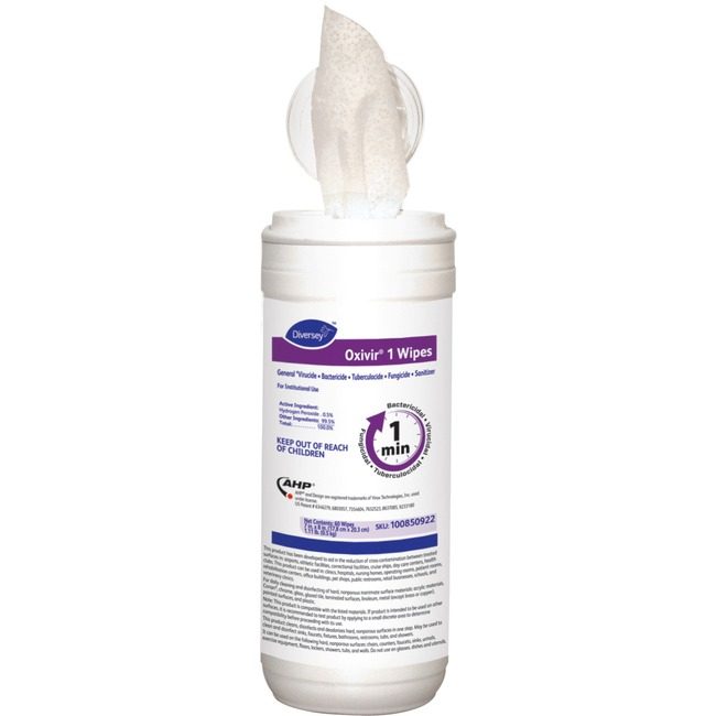 Diversey Wipes Disinfectant OXIVIR 1 DVO100850922