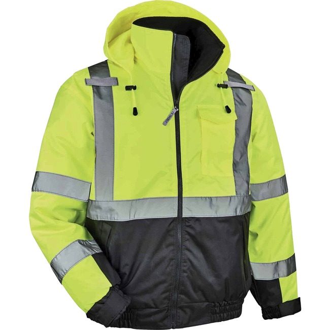 Ergodyne Jacket Hv Bomber XL Lime EGO25625