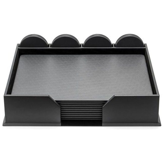 Dacasso Conf Lthrette 23PC Gray DACD4251