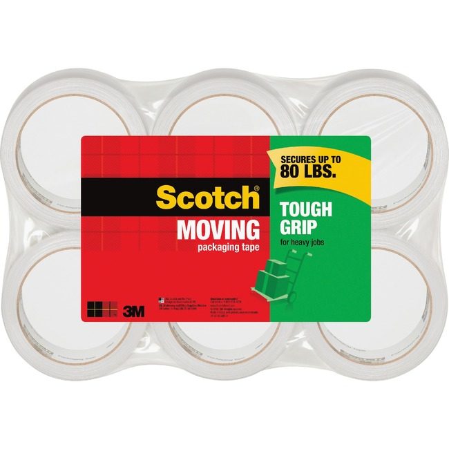 3M Company Tape Packaging Moving 6 Pack MMM3500406