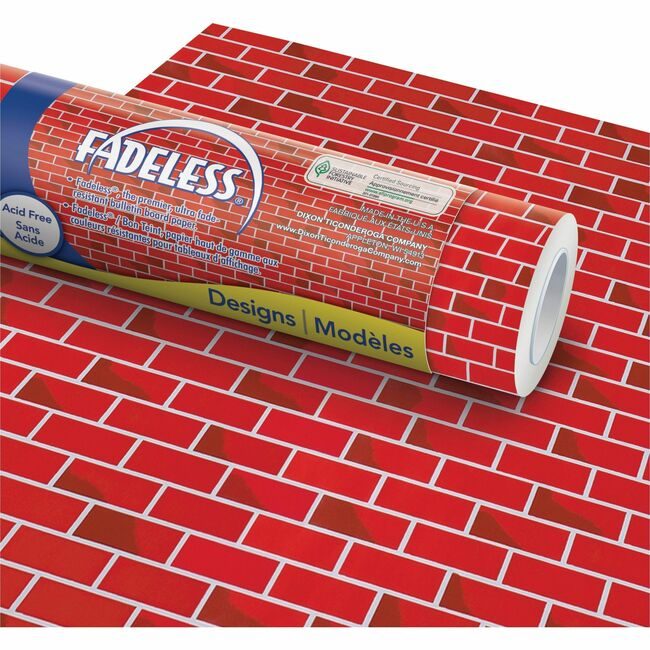 Pacon Corporation Paper Rl Fadeless Brick 50 PAC56475