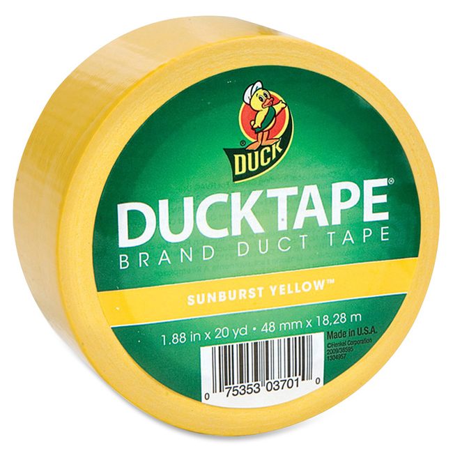 Shurtape Technologies Duck Brand Tape Duct 1.88"X20YDS Yellow DUC1304966RL
