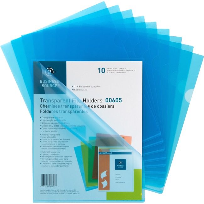 Business Source Folder File Letter Trnsprnt Be BSN00605