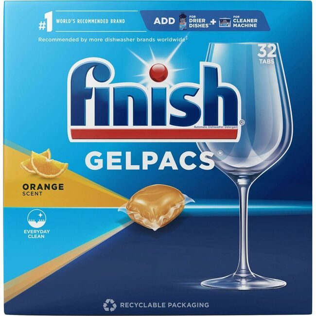 Reckitt Lysol / Resolve / Air Wick / Easy-Off / product-specific Gelpac Dishwasher Orange RAC81053