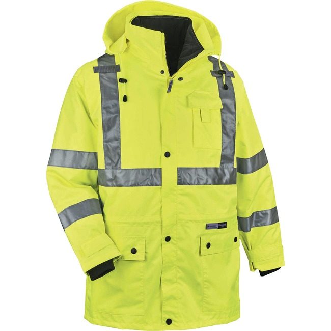 Ergodyne Jacket 4-IN-1 S Lime EGO24382