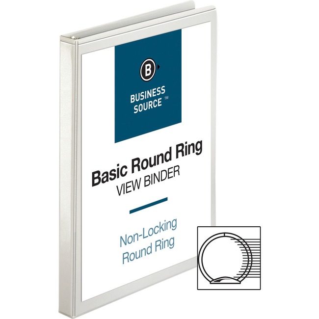 Business Source Binder View Round 0.5" We BSN09951