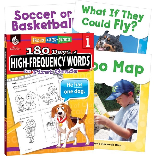 Teacher Created Materials / Shell Education Book Sightword GR1 4 BK Set SHL109746