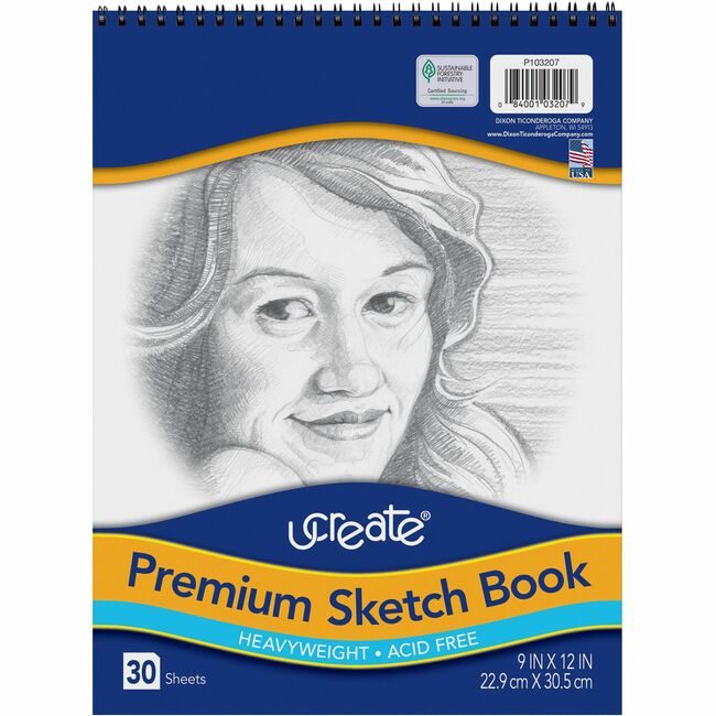 Pacon Corporation Book Sketch 9X12 We 30SH PAC103207
