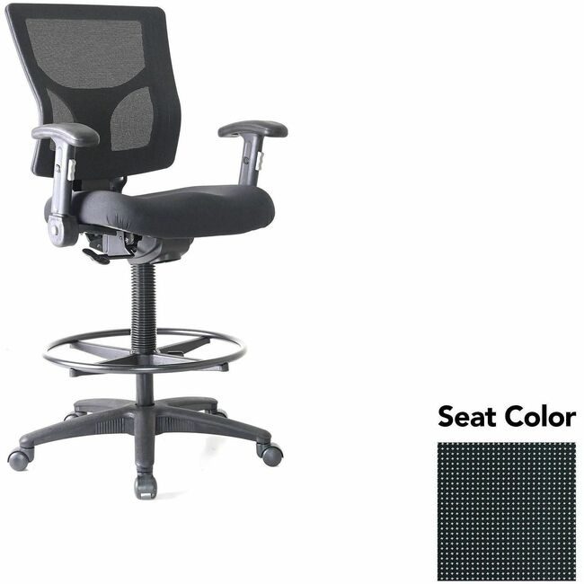 Lorell Chair Stool Tuxedo LLR6202135