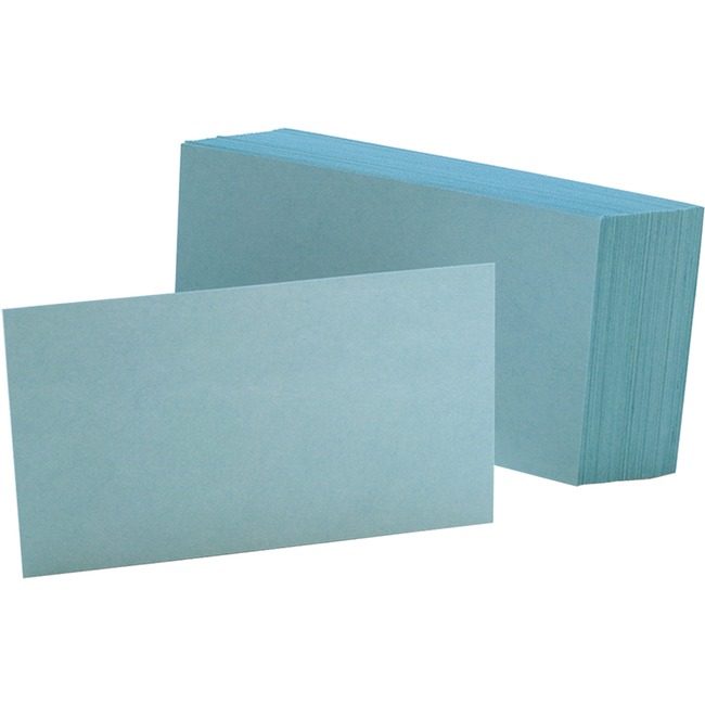 TOPS Products / ACCO legacy Oxford Card Index Plain 3X5 Be OXF7320BLU