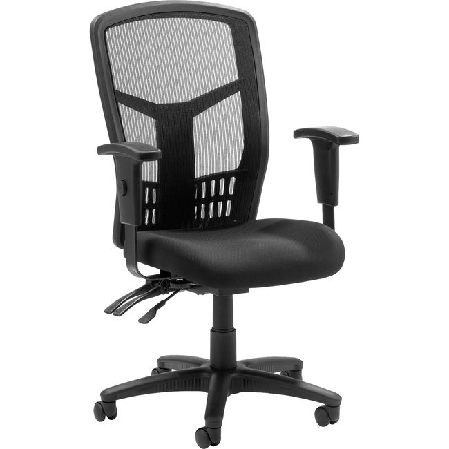 Lorell Chair Exec Swivel Msh Black LLR86200