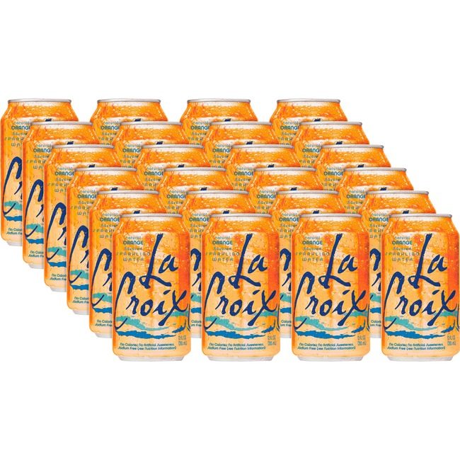 National Beverage Corp. LaCroix Water Sparklng Orange 24/CT LCX40129