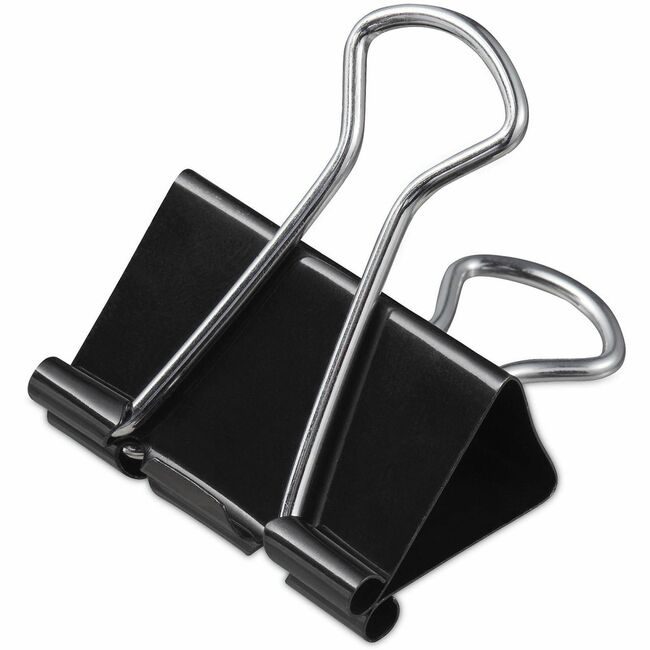 Universal Office Products Clip Binder Mini 36/PK Black UNV10199VP3