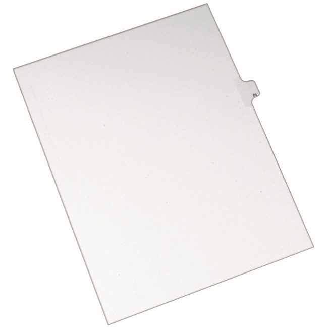 Avery Products Corporation Index Legal Sdtab 85 AVE82283