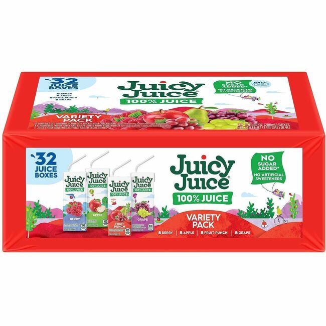 Harvest Hill Beverage Company Juicy Juice Varietypk 32 Count ZUD48675