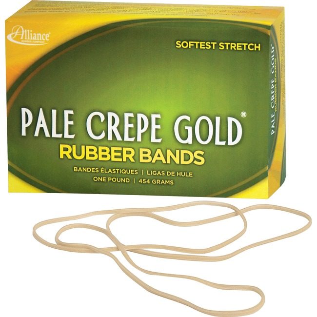 Alliance Rubber Company Rubberbands Crepe #117B 1LB ALL21405