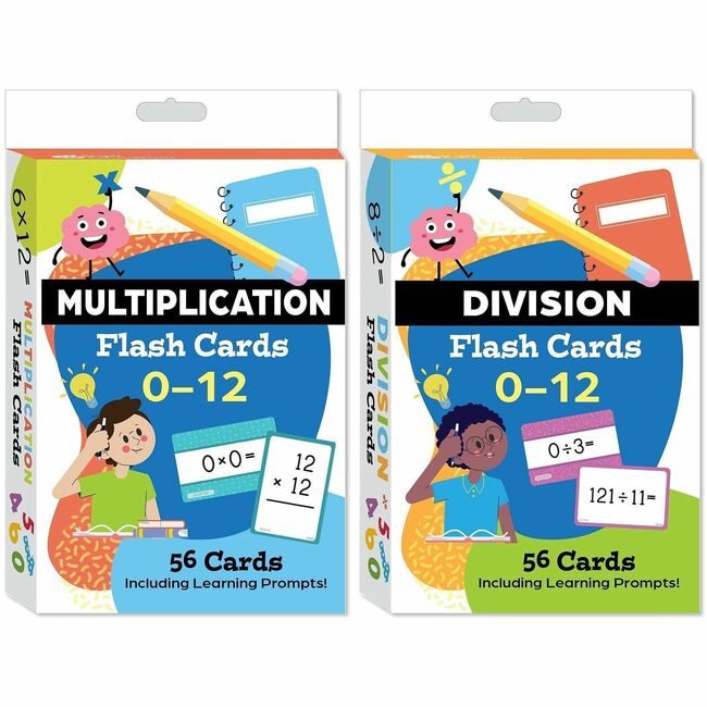 Teacher Created Materials / Shell Education Cards Flash Mult/Div 2 BX SHL160969