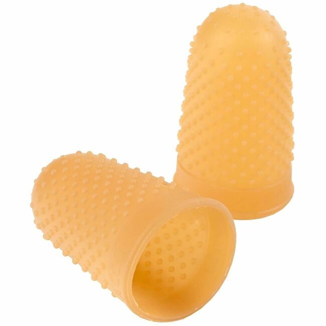 ACCO Brands Tip Finger Rubber 3/4" Ambr ACC54033
