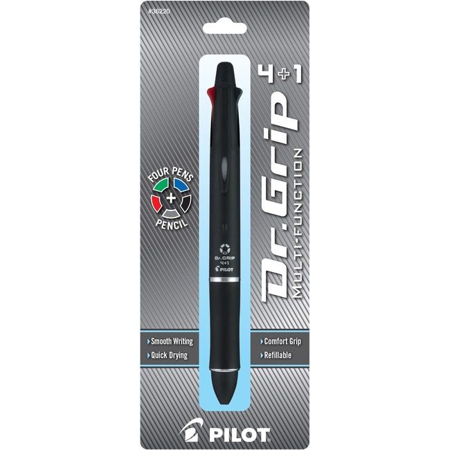 Pilot Corporation of America Pen Dr.Grip 4+1 MULTI 0.7MM PIL36220