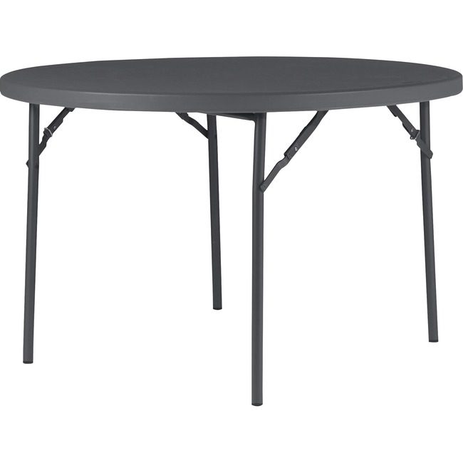 Dorel Industries, Inc. COSCO Table Fold 48" Round Gray CSC60533SGY1E