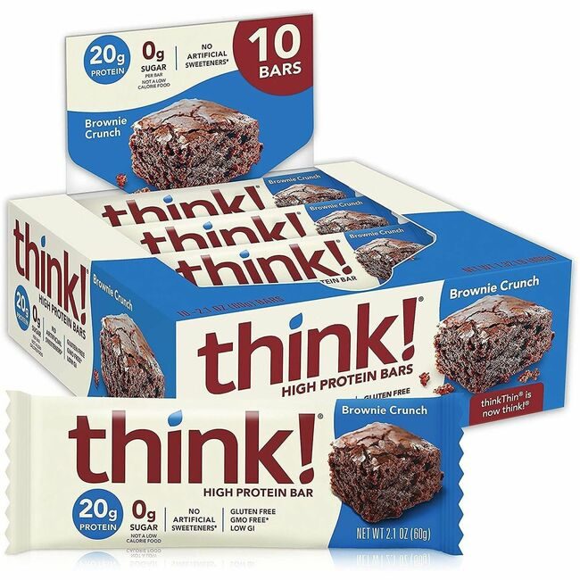 Varies / verify SKU SKU-LEVEL VERIFICATION REQUIRED Food Thinkthin Protein Bars 10 GRR20902478