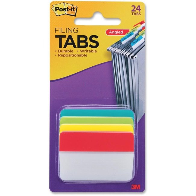 3M Company Flag Pstit 2X1.5 24 Pack Assorted MMM686AALYR