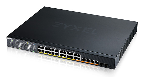 Zyxel XMG1930-30HP network switch Managed L3 2.5G Ethernet (100/1000/2500) Power over (PoE) 1U Black