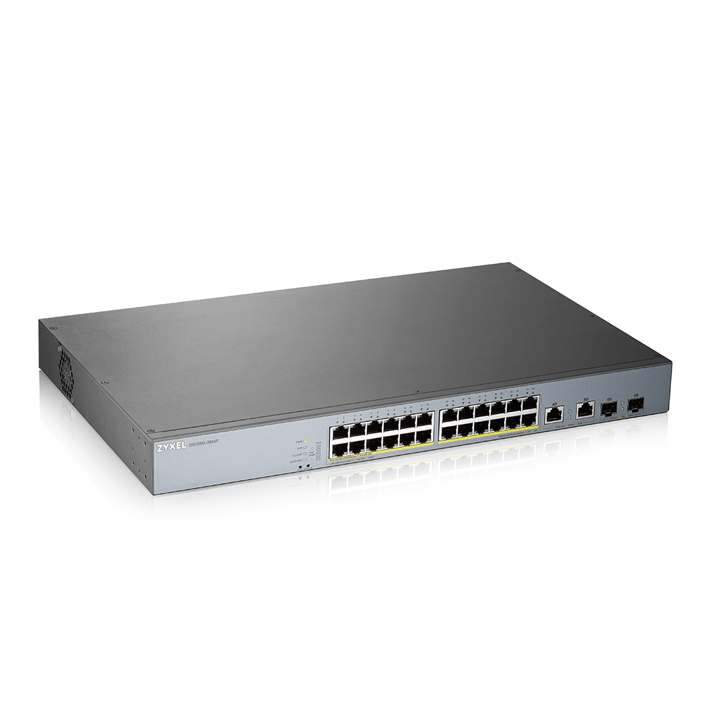 Zyxel GS1350-26HP-EU0101F network switch Managed L2 Gigabit Ethernet (10/100/1000) Power over (PoE)