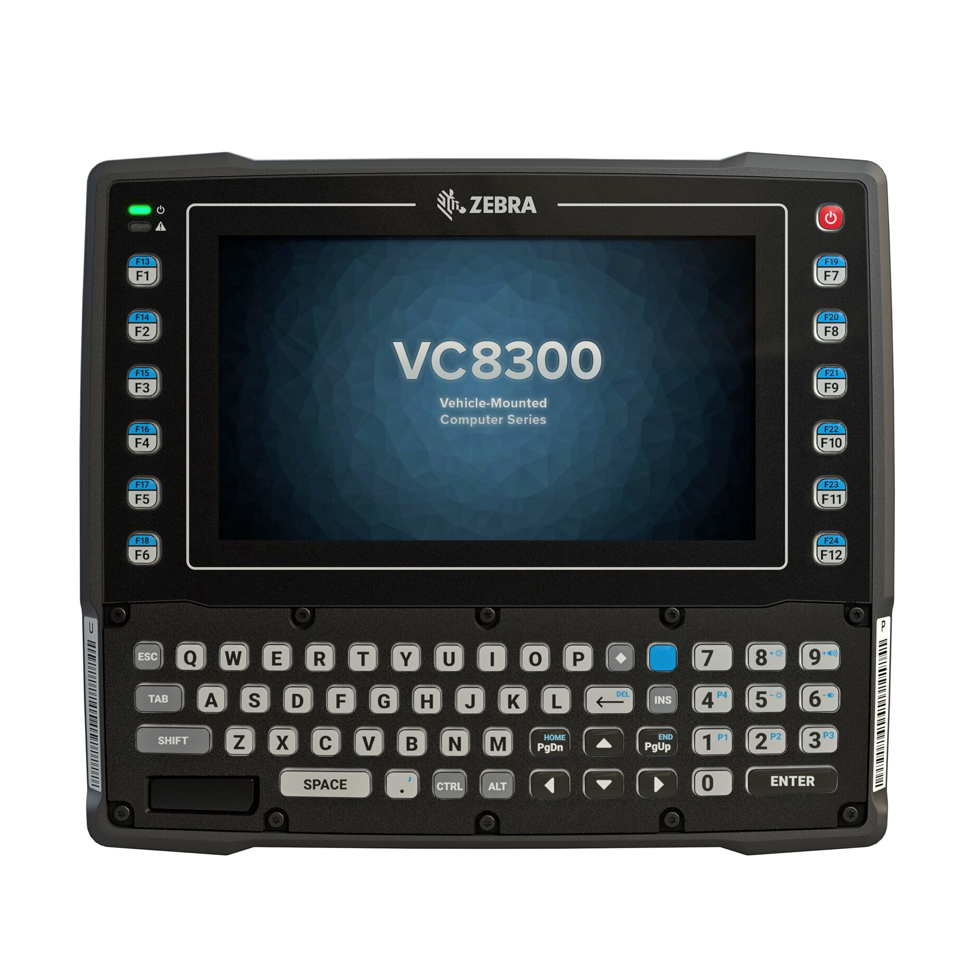Zebra VC8300 handheld mobile computer 20.3 cm (8") 1280 x 720 pixels Touchscreen 3.7 kg Black VC83-08FOCQBAABANA