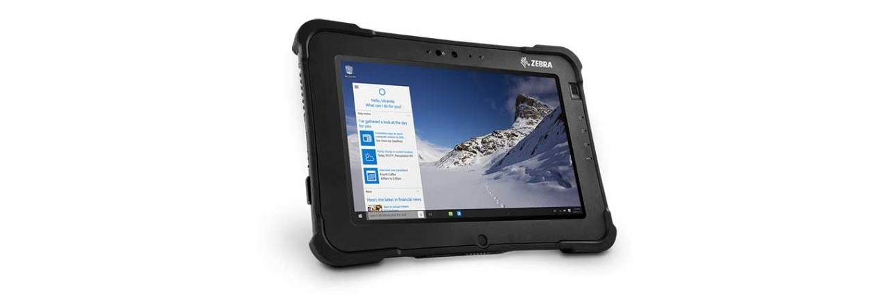 Zebra XSlate L10 Intel® Core™ i5 128 GB 25.6 cm (10.1") 16 Wi-Fi 5 (802.11ac) Windows 10 Black RSL10-LSV6X1W1S0X0X0