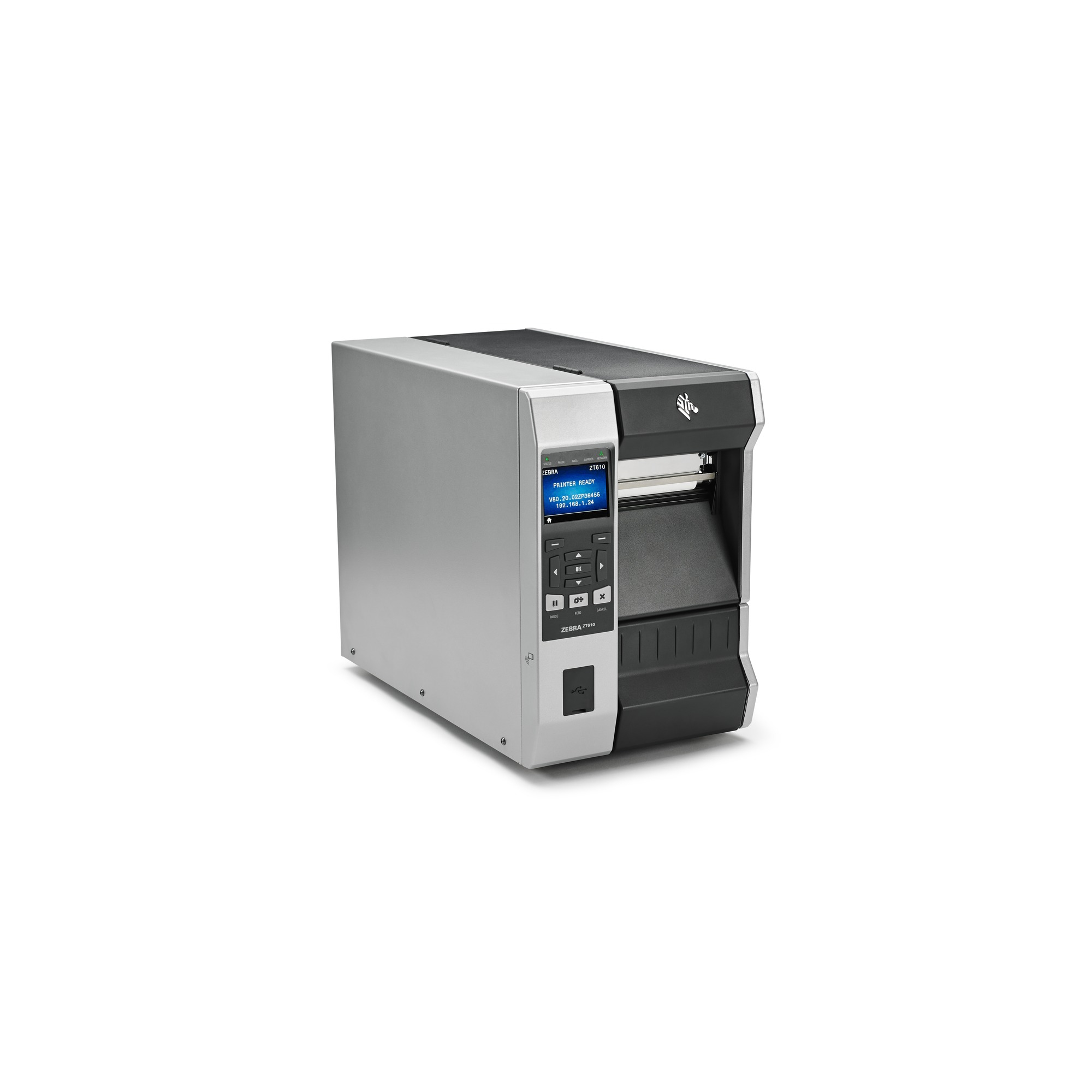 Zebra ZT610 label printer Thermal transfer 600 x DPI 356 mm/sec Wired  Wireless Ethernet LAN ZT61046-T010200Z