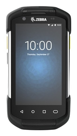 Zebra TC77 handheld mobile computer 11.9 cm (4.7") 1280 x 720 pixels Touchscreen 376 g Black, TC77HL-5ME24BG-NA