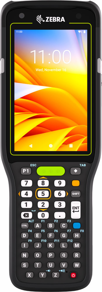 Zebra MC3450 handheld mobile computer 10.2 cm (4") 800 x 480 pixels Touchscreen 528 g Black MC345A-3G1R64SS-NA