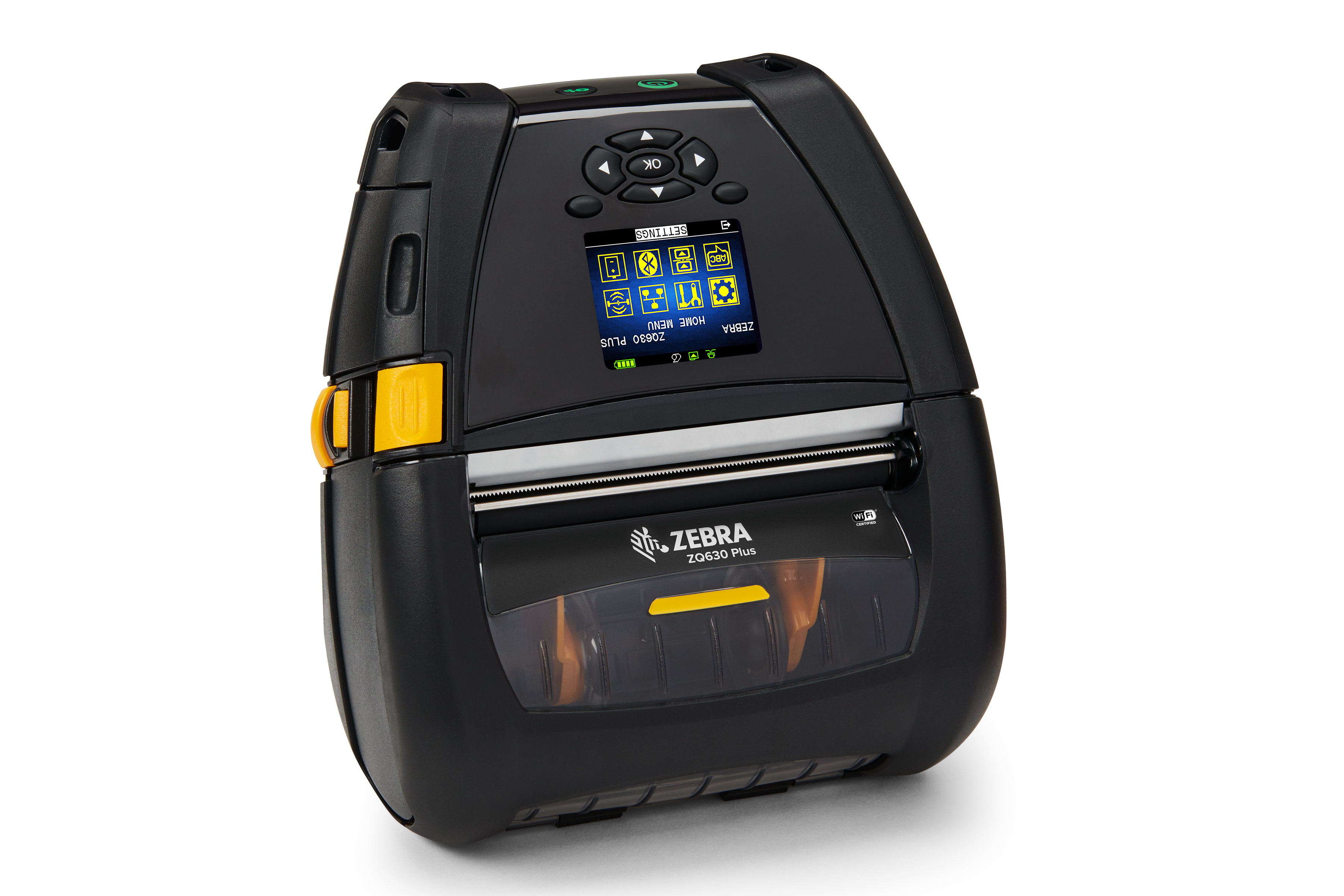 Zebra ZQ630 Plus label printer Direct thermal 203 x DPI 115 mm/sec Wired & Wireless Wi-Fi Bluetooth ZQ63-RUWA004-00