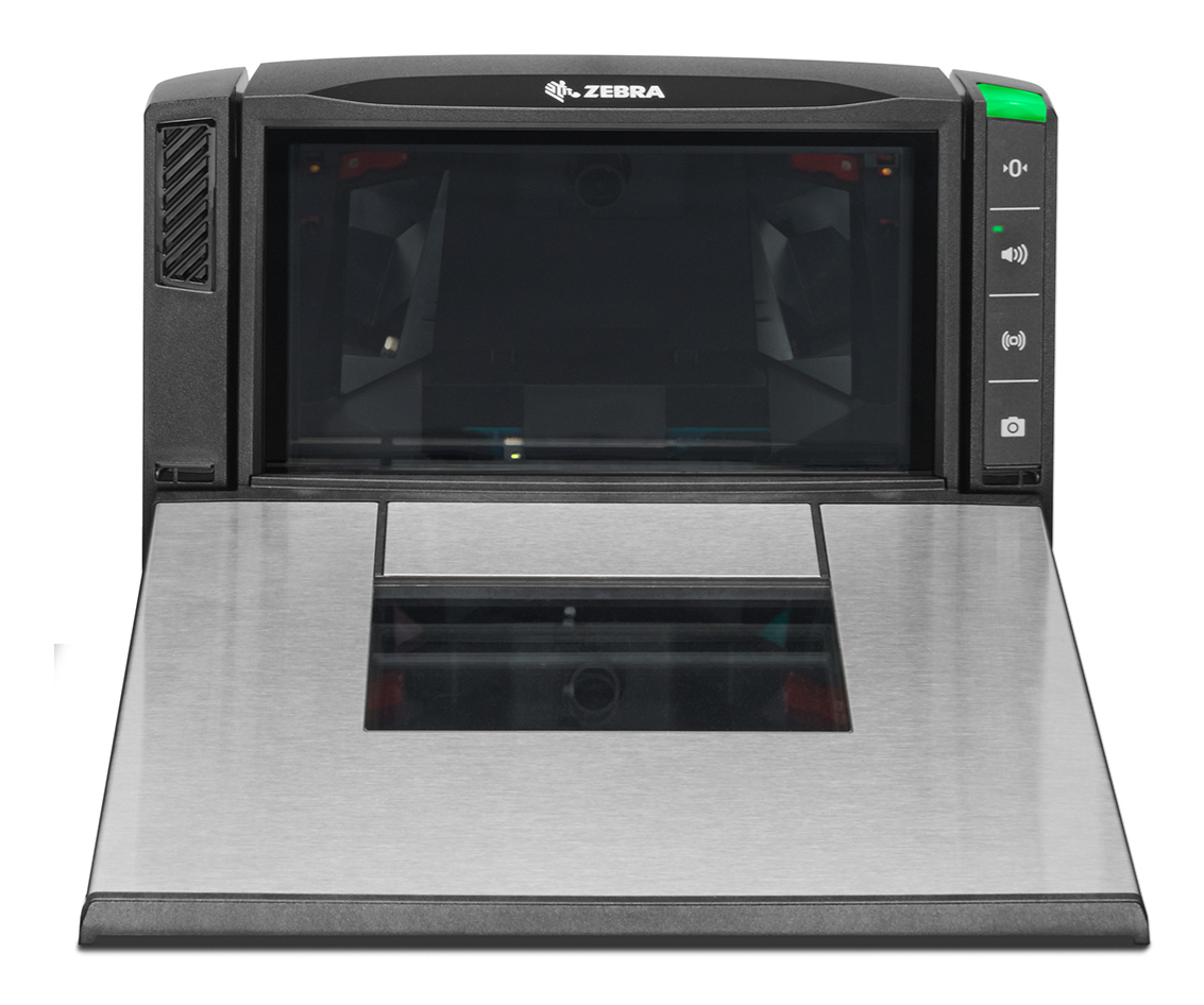 Zebra MP72 Built-in bar code reader 1D/2D CMOS Black, Stainless steel MP7201-MNSLL000US