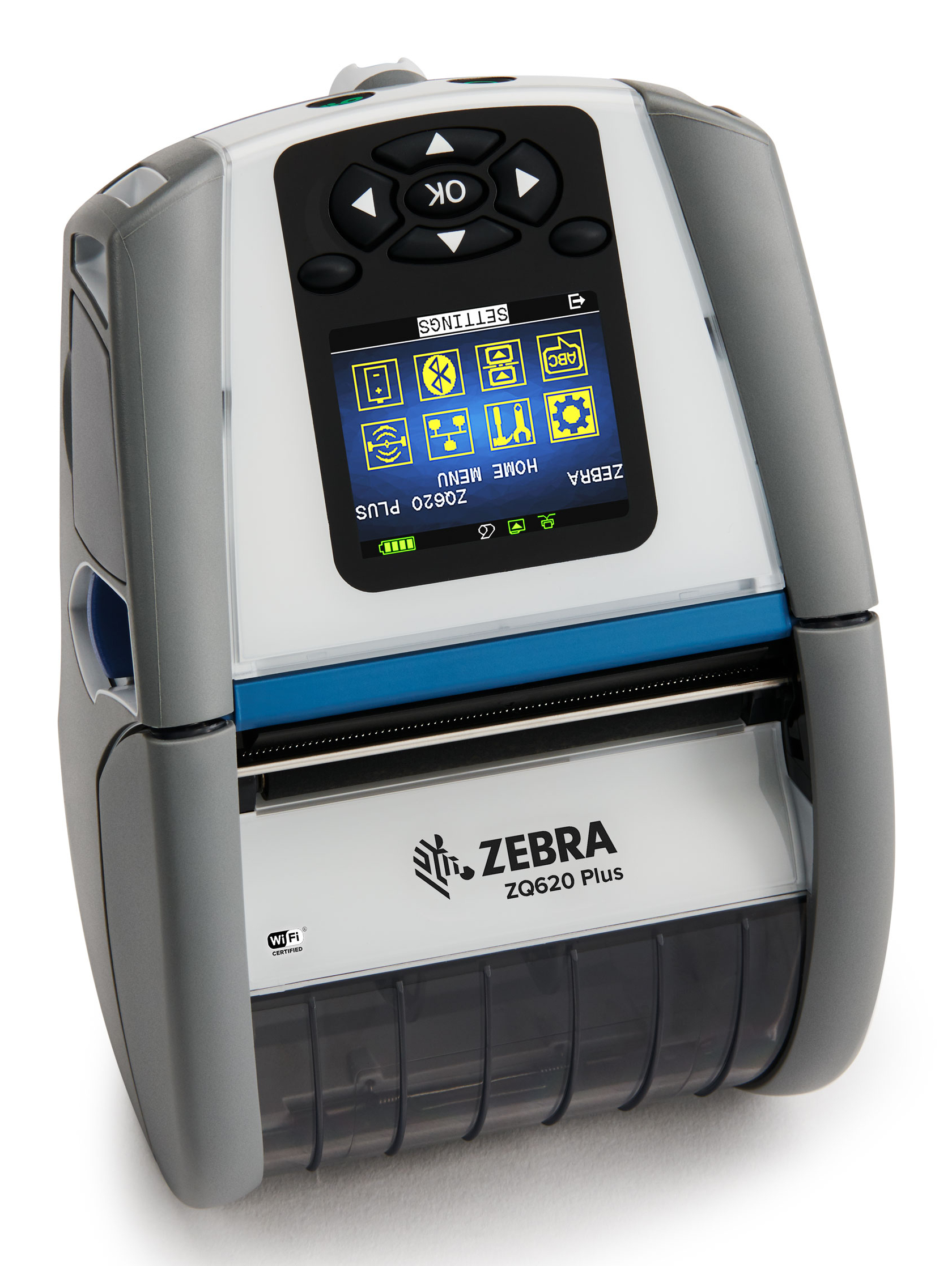 Zebra ZQ600 Plus-HC label printer Direct thermal 203 x DPI 115 mm/sec Wired & Wireless Wi-Fi ZQ62-HUFA0D4-00