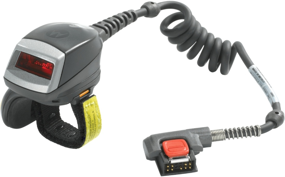 Zebra Motorola RS419 Wearable bar code reader Laser Grey RS419-HP2000FLR